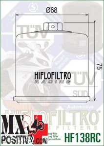 FILTRO OLIO SUZUKI GSX 750 F 1989-2006 HIFLO HF138RC RACING RACING
