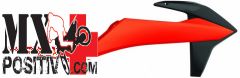 FIANCHETTI RADIATORE KTM 125 SX 2019-2022 POLISPORT P8422100007 ARANCIONE FLUO/NERO