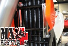 RADIATOR BRACES KTM 350 EXC F 2018-2023 AXP RACING AX1449 NERO