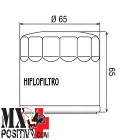 FILTRO OLIO BENELLI 1130 2004-2015 HIFLO HF553