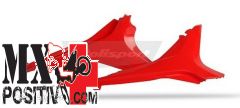 SIDE COVERS FILTER BOX HONDA CRF 450 R 2009-2012 POLISPORT P8604500001 COLORE OEM ROSSO CR04