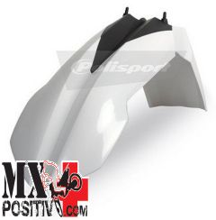 PARAFANGO ANTERIORE KTM 250 SX F 2007-2012 POLISPORT P8568700008 BIANCO