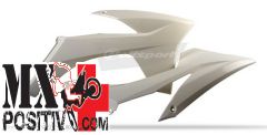 FIANCHETTI RADIATORE KTM 450 EXC 2012-2013 POLISPORT P8428600001 BIANCO