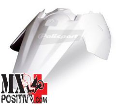 REAR FENDER KTM 85 SX 2003-2012 POLISPORT P8563900004 COLORE OEM 2011/2012 BIANCO