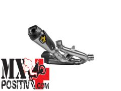 TITANIUM WORKS SILENCERS (RIGHT AND LEFT) WITH STAINLESS STEEL LINK PIPIES DUCATI PANIGALE V4 2018-2023 ARROW 71161PK