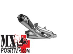 TITANIUM WORKS SILENCERS (RIGHT AND LEFT) WITH TITANIUM LINK PIPIES DUCATI STREETFIGHTER V4 2020-2022 ARROW 71162PK
