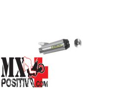 WORKS TITANIUM APPROVED SILENCER WITH CARBY END CAP FOR STOCK COLLECTORS BMW S 1000 RR 2009-2011 ARROW 71750PK