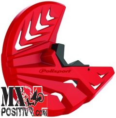 FRONT DISK PROTECTION HONDA CRF 450 R 2015-2018 POLISPORT P8151400003 ROSSO