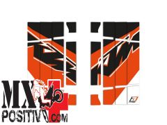 KIT ADESIVI FERITOIE RADIATORE KTM SX 150 2013-2015 BLACKBIRD A501R21