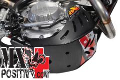 SKID PLATES MX KTM 350 EXC F 2017-2023 AXP RACING AX1401 NERO