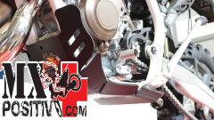 SKID PLATES ENDURO KTM 125 XC-W 2017-2019 XTREM AXP RACING AX1447 NERO