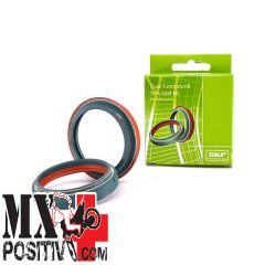 KIT AND DUST SEAL DOUBLE LIP SWM RS 500 R 2016-2022 SKF DUAL-48K 48MM DUAL COMPOUND