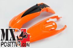 FENDERS KIT KTM SX-F 250 2011-2012 UFO PLAST KTFK509127 ARANCIO