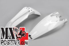 FENDERS KIT KTM EXC 125 2014-2016 UFO PLAST KTFK516047 BIANCO