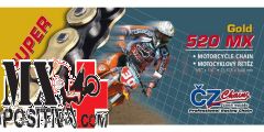 CATENA KTM EXC 500 2012-2016 CZ CZ520MX.118 118 PASSO 520 ORO