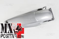 PARAFANGO POSTERIORE KTM SX 250 1998-2003 UFO PLAST KT03067340 CON ATTACCHI / WITH PINS ARGENTO / SILVER