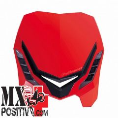 PORTA FARO UNIVERSALE HALO KTM 950 SUPER ENDURO R - LC8 2008-2011 POLISPORT P8670800004 E-BLAZE ROSSO CR04/NERO