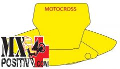 KIT ADESIVI PORTANUMERO HONDA CR 125 R 2004-2007 BLACKBIRD 3120/GF GIALLO FLUO