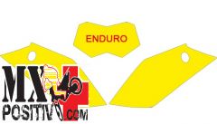 KIT ADESIVI PORTANUMERO GAS GAS EC 515 2012-2013 BLACKBIRD 3907/BL BLU