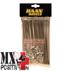 KIT RAGGI RUOTA POSTERIORE HONDA CRF 250 X 2004-2018 HAAN WHEELS RH251402 18 POLLICI ACCIAIO