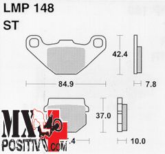 BRAKE PADS HM CRE 50 1998 AP RACING LMP148