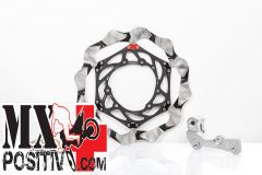 KIT DISCO FRENO MAGGIORATO ANTERIORE KTM EXC 250 SIX DAYS 2009-2016 BRAKING OKBY29E