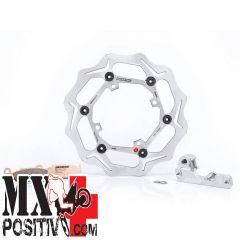 FRONT OVERSIZED BRAKE DISC KIT KAWASAKI KLX 450 R 2007-2021 BRAKING OKWL04