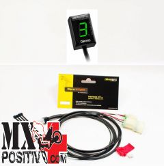KIT DISPLAY CONTAMARCE HONDA CBF 600 N 2004-2007 HEALTECH HT-GPXT-GREEN + HT-GPX-H01 VERDE