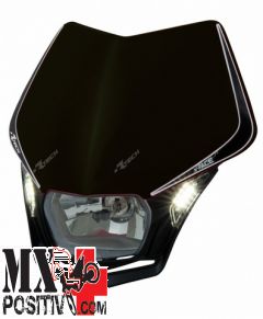 PORTA FARO V-FACE LED YAMAHA WRF 400 1998-2002 RACETECH R-MASKNR00009 NERO