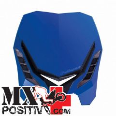 PORTA FARO UNIVERSALE HALO KTM 450 EXC-F SIX DAYS 2017-2023 POLISPORT P8670800003 E-BLAZE BLU YAM98/NERO