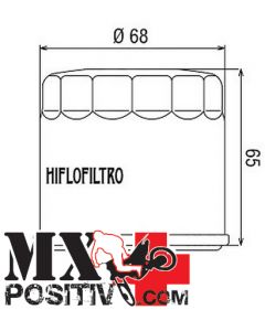 FILTRO OLIO SUZUKI GSX R 750 1988-2019 HIFLO HF138