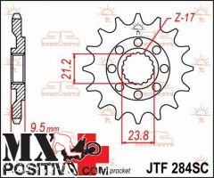 PIGNONE HONDA CRF 450 RX 2017-2023 JT JTF284.14SC PASSO 520 14 DENTI