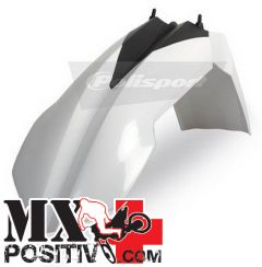 PARAFANGO ANTERIORE KTM 400 EXC 2009-2011 POLISPORT P8568700008 BIANCO