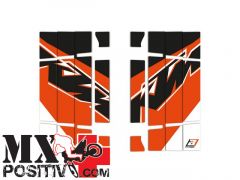 KIT ADESIVI FERITOIE RADIATORE KTM EXC 350 2014-2016 BLACKBIRD A501R21
