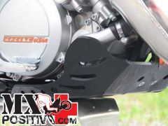 SKID PLATES MX KTM 125 SX 2011 AXP RACING AX1141 NERO