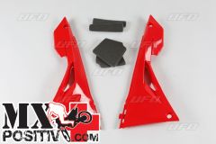 SIDE COVERS FILTER BOX HONDA CRF 450 R 2017-2020 UFO PLAST HO04685070 ROSSO / RED