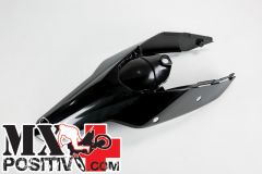 REAR FENDER KTM EXC 125 2008-2011 UFO PLAST KT04021001 CON FIANCATINE E ATTACCHI NERO