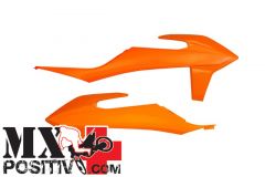 FIANCHETTI RADIATORE KTM EXC-F 450 2020-2023 UFO PLAST KT04092127 ARANCIO