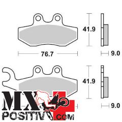 FRONT BRAKE PADS PIAGGIO BEVERLY RST 300 2010-2015 SBS 65617710 177CT CT - ORGANICA