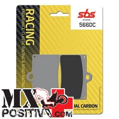 FRONT BRAKE PADS CAGIVA MITO 125 - SP525 2007-2010 SBS 6565669 566DC DUAL CARBON